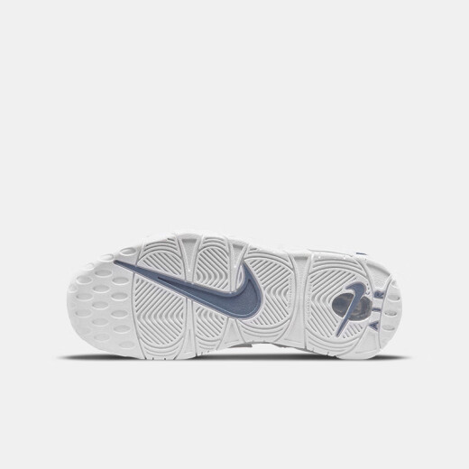 NIKE耐克男女童皮蓬篮球鞋AIR MORE UPTEMPO气垫缓震防滑支撑运动球鞋 DH9719-100 36.5 【建议脚长23.5cm】
