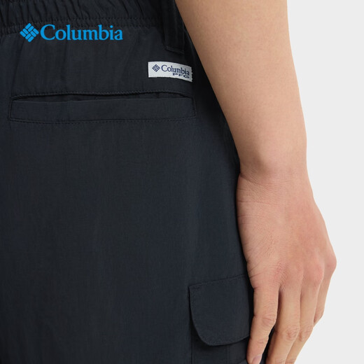Columbia Outdoor 25 spring and summer new men's fishing series water-repellent dry sports shorts FM5618 010 XL (185/82A)