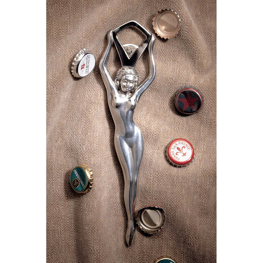 
Design Toscano Cafe Bass Tin Bottle Opener Silver PA9921