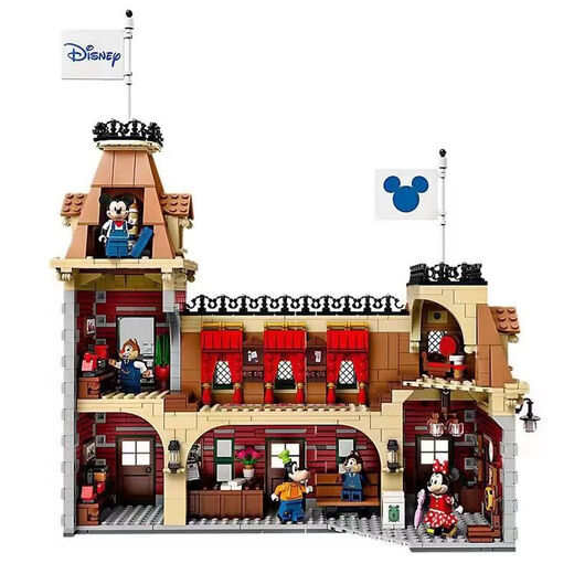 乐高（LEGO）迪士尼系列 儿童动漫人物拼搭积木收藏模型玩具家居摆件礼物 71044迪士尼火车与火车站