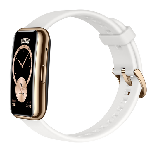 
Huawei [Goddess Gift Recommendation] Huawei Watch Women's Watch Fit Sports Intelligent 2 Generation Wearing Heart Rate Sleep Physiology NFC Scan the QR code to pay for Blood Oxygen 520 Gift Stainless Steel Frame | Upgraded Version Frosting White - Offer Rose Gold Milan Steel Belt