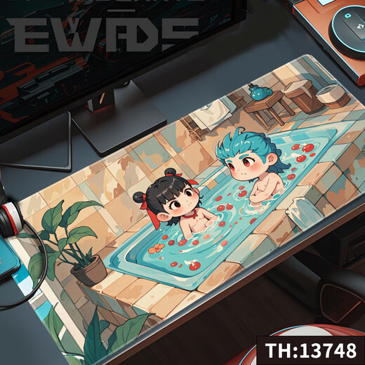 
The most dream Nezha Mouse Pad Nezha Ao Bing Mouse Pad Extra Large Laptop Pad Dormitory Desktop Pad Esports Game 13751 Nezha and Ao Bing Under the Sea 800x300x3mm