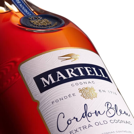 马爹利（Martell）蓝带XO  法国进口 干邑白兰地酒 洋酒烈酒 礼盒装 蓝带XO 350mL 1瓶