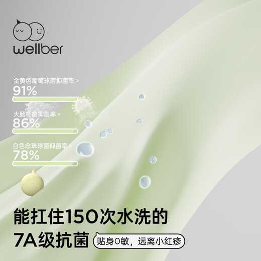 Wellber Schlafsack Baby warmes Baby Anti-Knick-Quilt-Quilde Frühling und Herbst Kinder Einteilige Pyjamas Panda 120 cm