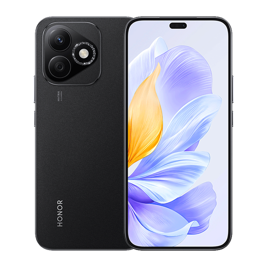 Honor X60i, thin and light, long battery life, high-brightness OLED eye-protecting large screen, IP64 waterproof, ten-sided anti-fall, new all-Netcom 5G smart camera phone, Magic Night Black, 12GB+512GB