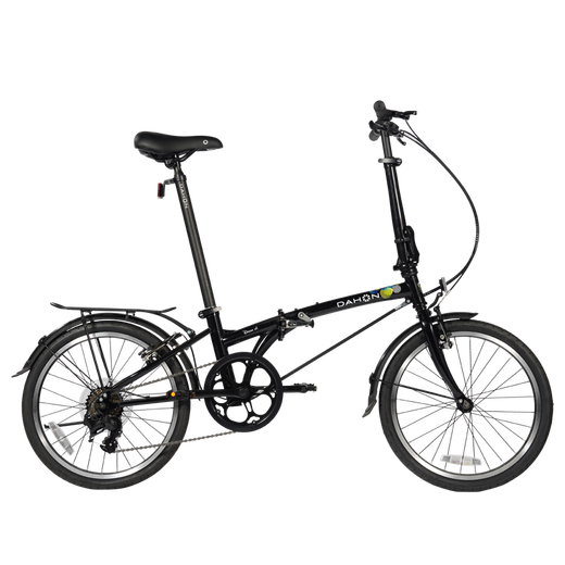 DAHON folding bicycle 20-inch ultra-light 6-speed commuter folding bicycle HAT061 black