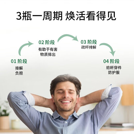 和丽康（Herbs of Gold）水飞蓟护肝片脂肪肝奶蓟草hog养肝保肝片熬夜解喝酒澳洲进口 护肝片2瓶装（95%人群选择）