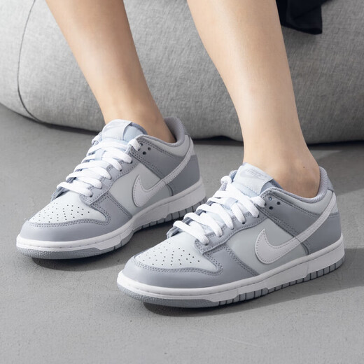 Nike (Nike) Zapatos para mujeres 2025 Summer NUEVO Dunk Low Low Children's Sports Sports Fashion Fashion Low Top Casual Shoes Dh9765-001 35.5