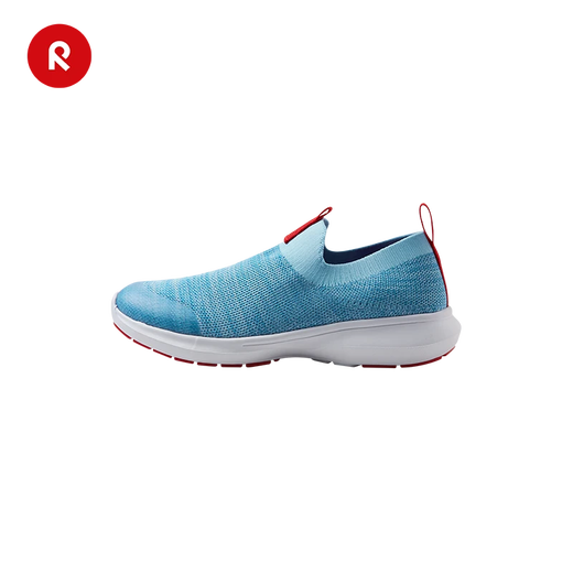 Reima Chaussures pour enfants pour hommes et filles pour le printemps et l'été Nouvelle machine lavable légère et respirante baskets d'un pied bleu 6210 taille 33