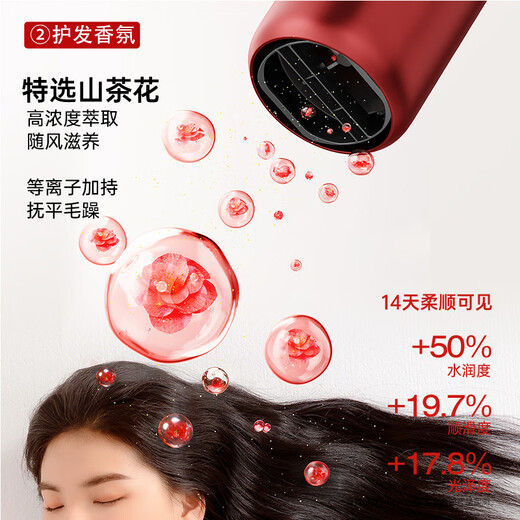 Tongshi Aiqi F3pro high-speed plasma hair dryer hair care quick-drying high-power household constant temperature hair dryer gift box for wife's birthday gift