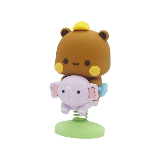 New Yi Er Bu Bu rocking car center console ornaments in the car cute supplies couple dolls Trojan style Yi Er He Bu Bu 2 pcs