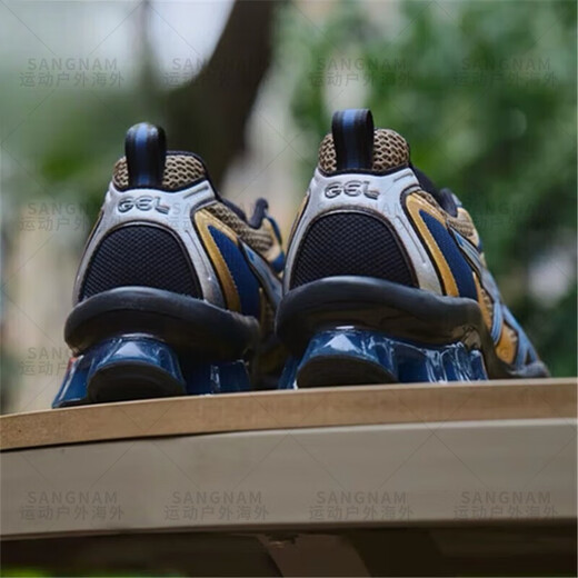 亚瑟士（asics）GEL-Quantum Kinetic缓震复古跑鞋1203A270-202-101-253 米白橙(GEL-QUANTUM 360 8)_12 42 265mm