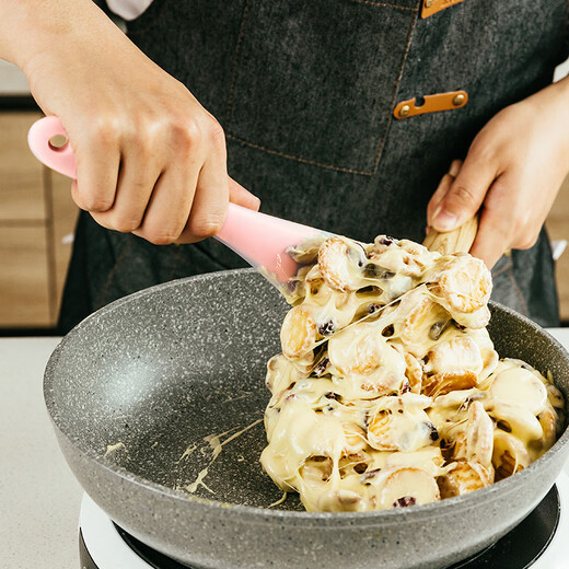 FOR BAKE silicone spatula butter egg white batter mixing knife all-inclusive cake spatula integrated high temperature resistant hard spatula