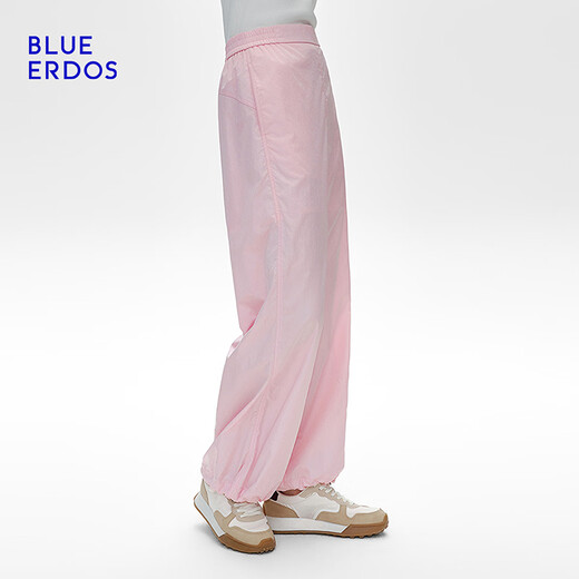 
BLUE ERDOS sunscreen pants for women 25 spring and summer new casual drawstring ties sporty style work pants for women B255M1048 Sakura Powder M (165)