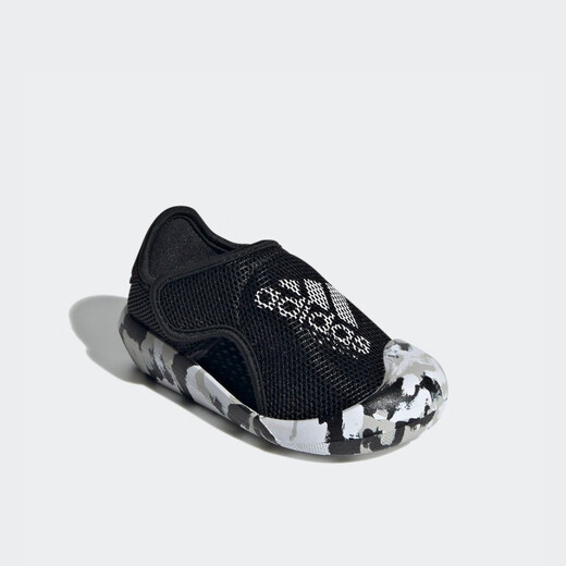 Adidas pontoon ALTAVENTURE 2.0 Velcro sandals baby adidas light sports black/white/light gray 23
