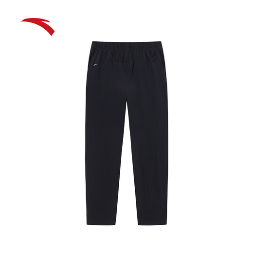 Anta (Anta) Master Taille Sporthose, Männerschuh-Sonnenschutzhosen, Eisseide gerade Bein Casual Hosen, für DAD 152527528 [Master Taille] Cold Black-3 L (männlich 175)