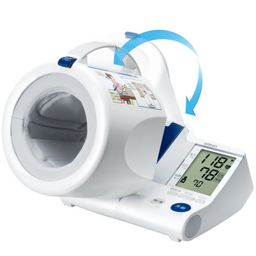 欧姆龙（OMRON）血糖检测仪手臂 欧姆龙血压计家用HEM-1000可动臂筒式医用精准智 J761上臂式 原装进口 一体测血压