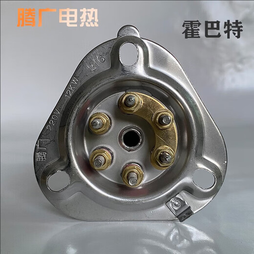 Dishwasher heating tube 380V triangular plate water boiler heating tube stick tofu machine accessories Hobart dishwashing 220V steel 304 thickened-220V3KW