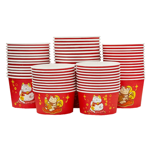 
Disposable bowls for weddings and household bowls and chopsticks, festive commercial takeaway packed rice bowls, outdoor camping and picnics, extra large sizes, surplus every year [about 1050ML] 50 pieces