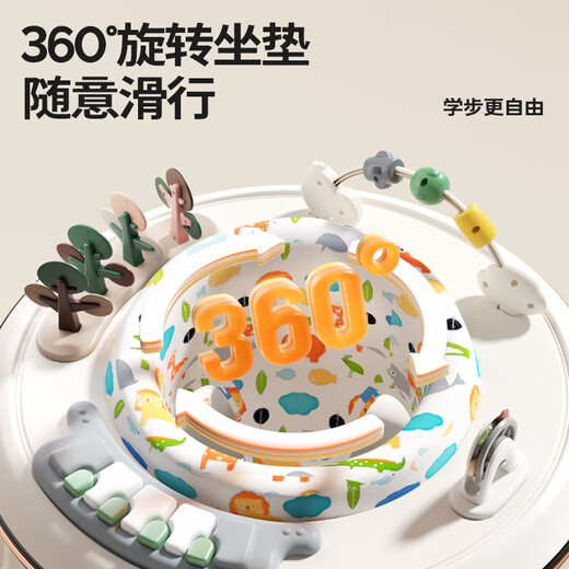 ANGI BABY婴儿学步车婴儿2025款防侧翻宝宝学步车多功能手推车