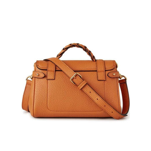 MULBERRY women's bag luxury 24 new light luxury exquisite logo flip casual shoulder bag RL6595-736N691 brown one size