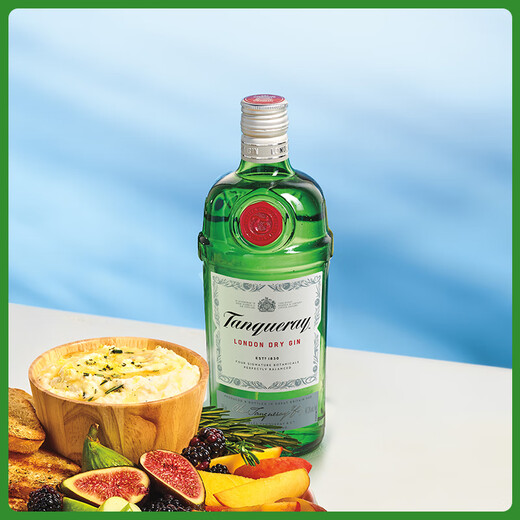 添加利TANQUERAY 原装进口洋酒自饮金酒 基酒调酒 杜松子酒 琴酒 伦敦干味金酒750ml