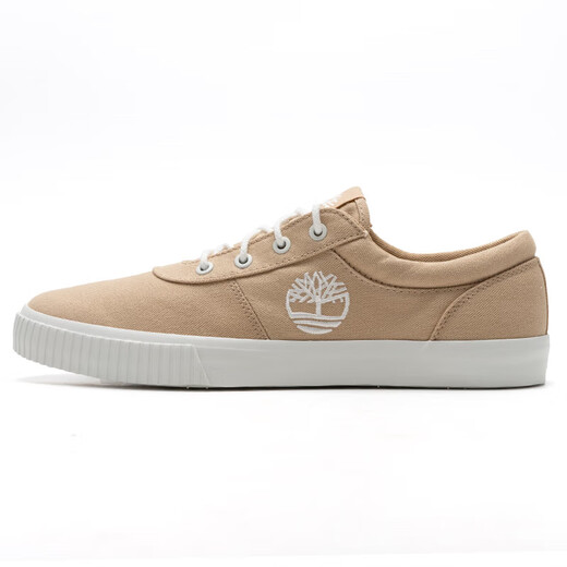 添柏岚（Timberland）官方男鞋 夏季户外轻便透气运动鞋防滑耐磨休闲鞋帆布鞋板鞋A6629 A661NER1/浅米色 (晒图退5) 43