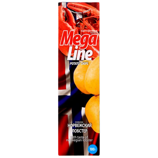 Aston Maika Bielorruso Papata Chip Fabor Megaline Strip Long Strip Amante de caja genuina Bocadillos Hinchados 100G