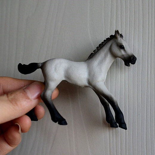 schleich思乐13915索雷亚公马草原马仿真马模型动物儿童玩具摆件 灰银小马