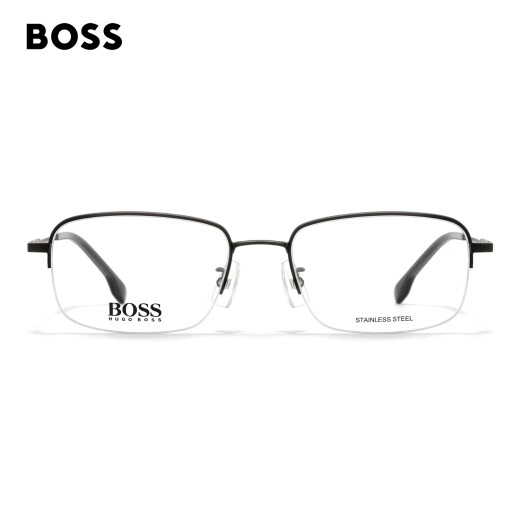 HUGO BOSS雨果博斯眼镜框商务半框超轻近视眼镜架配度数 1289 003