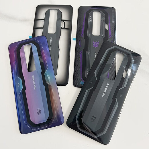 Я подходит для Nubia Red Magic 7 NX679J 7S заднее покрытие с задней крышкой с задним корпусом с задней крышкой с задней крышкой Red Magic 7 Задняя крышка Верховная крышка Верховная передняя часть прозрачного корпуса без линз.