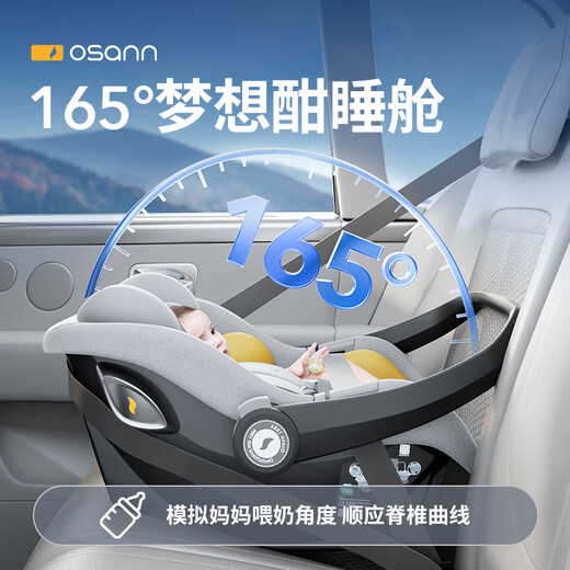 Osann (Osann) Germinación Baby Baby Casking Safety SEAT CAR Portable Car Baby Cradle