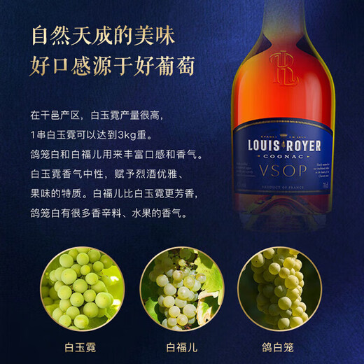 Louis Royer VSOP Cognac imported from France, foreign wine and spirits, good choice for business gifts Louis Royer VSOP 700mL 6 bottles