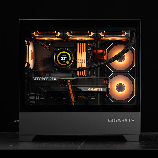Gigabyte RTX5080/5070Ti/5060Ti/intel Intel Core Ultra7 265KF e-sports game fever live broadcast design desktop computer host 5 U7 265KF丨RTX5080