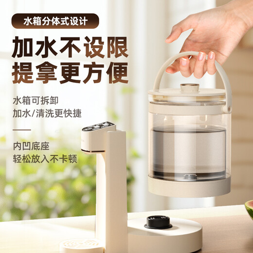 Qinyuan (Truliva) Instant-Wasserspender schnellheizender Wasserspender Home Desktop Wasserspender Mini Tragbarer Teebraumaschinenmaschine H-zy5012