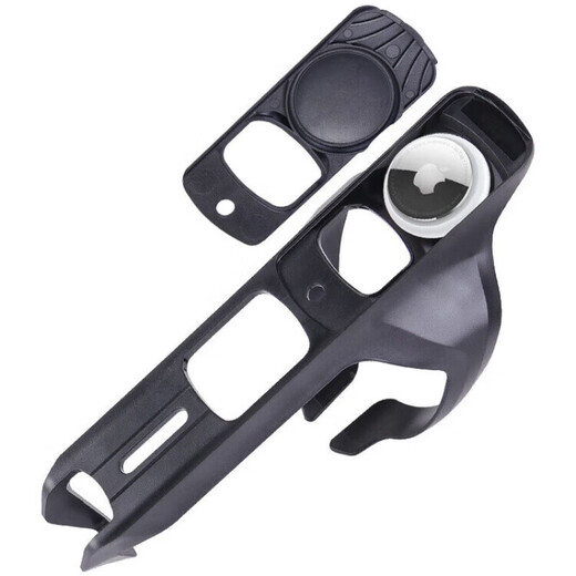 Tanbeiman airtag bicycle water bottle cage bicycle water bottle cage Airtag locator mountain road wind-breaking air force suitable for Apple AirTag water bottle cage