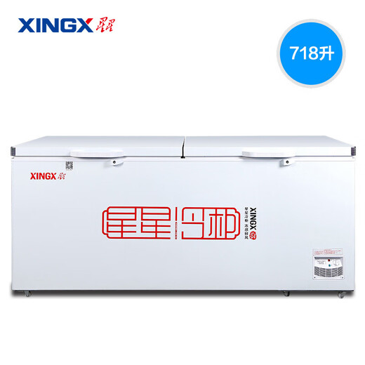 Xingxing (XINGX) freezer commercial large capacity commercial first-class energy-efficient refrigerator horizontal refrigeration conversion fresh ice cream cabinet supermarket restaurant freezer [718 liters] BD/BC-728GE