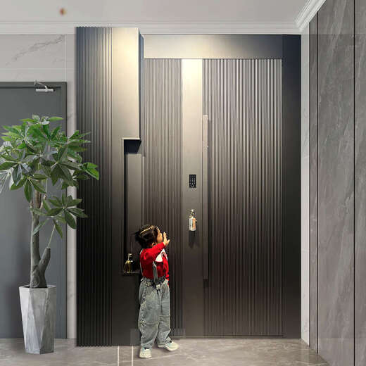 Xmsj Custom Light Luxury Cast Aluminum Door Villa Big Door Mother Door сельская самореализованная самим домом дверь дверь бронированная алюминиевая дверь 9855