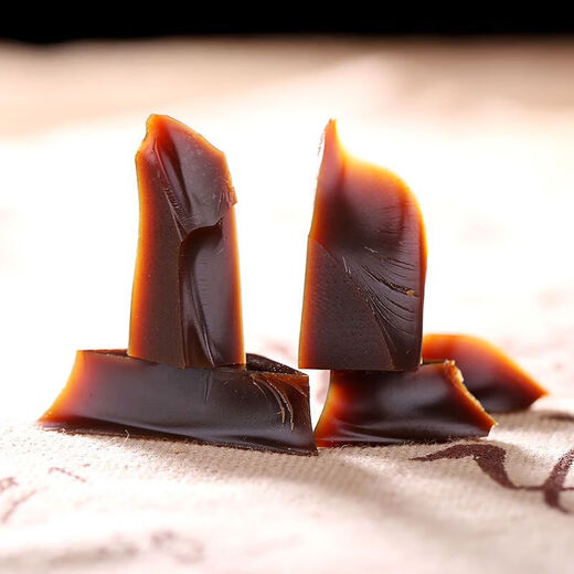 Shandong Esel-Hide-Gelatin Echtes Esel-Hide-Gelatin-Block Esel-Hide-Gelatine 450g reine Esel-Gack-Gelatine gekochte Esel-Hide-Gelatin-Kuchen Rohstoffe SHANDONG DONKEY GELATIN 450G 450G