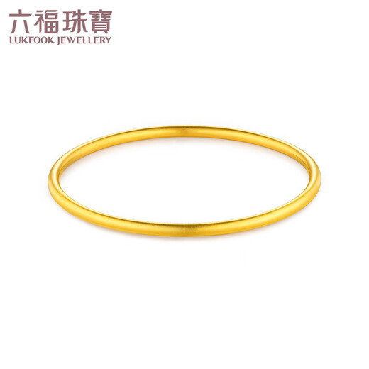 
Liufu Jewelry Fuman Family Heirloom Solid Gold Bracelet Priced F63G0033DS 60mm-about 22.12 grams