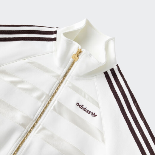
adidas retro rasp shoulder sports stand collar jacket women's clothing adidas official Clover IX1048 Han Yubai S