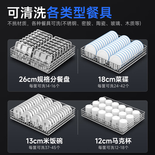 驰能（CHINENG）商用洗碗机餐厅专用全自动洗碗机饭店厨房提拉式揭盖洗碗机CN-PDX-1001B-1-S/7-220【多规格可选】