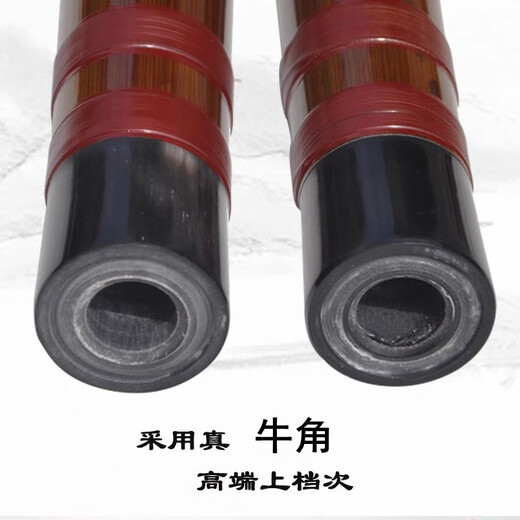 管子先生演奏型低音大笛考级录音手工调音竹笛 大A调