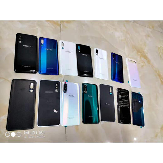 I is suitable for Meizu 16th/16thplus original back cover 16s/16spro back cover 16t/16xs glass back cover Meizu 16s carbon fiber black back cover with lens Meizu 16sPro