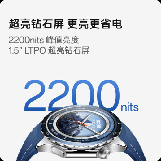 
OPPO Watch X2 Full Smart Watch Sports Health Watch eSIM Phone Watch No Sensitive Hypertension Risk Assessment Oppo Watch Desert Silver Moon