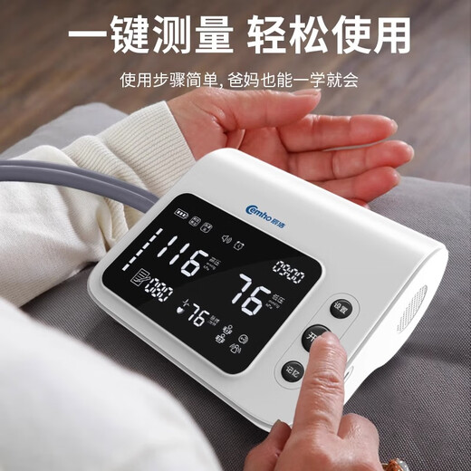 柯氏音法血压计 测量仪高精准老人上臂式医家用听诊血压仪上臂 CH-S691L臂筒式双模血压仪(柯氏音法+示波法