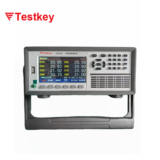 
[Invoiceable] TK4708 4716 Multi-channel Temperature Meter 8-64 Channel Patrol Recorder TK4856