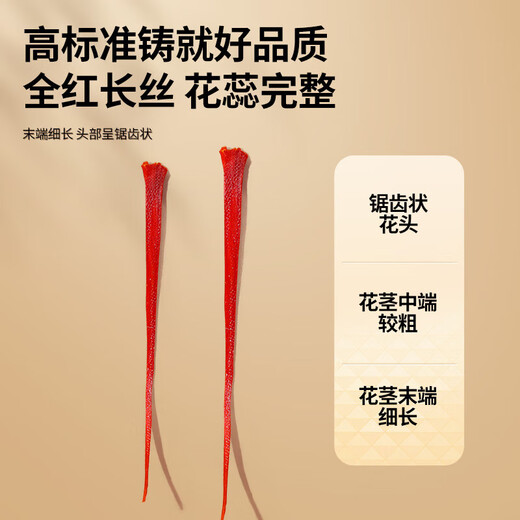 
Tongrentang Beijing Tongrentang Meridian Raw Materials Origin Iranian Saffron Gift Gift Box Can be selected for self-use [Iran Imported]-Merrors 3 grams