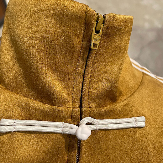 阿迪达斯 （adidas）三叶草外套男装女装夏季新款防风运动服时尚休闲立领夹克JV9256 JZ9926岩层青铜色 中式唐装汉服 S