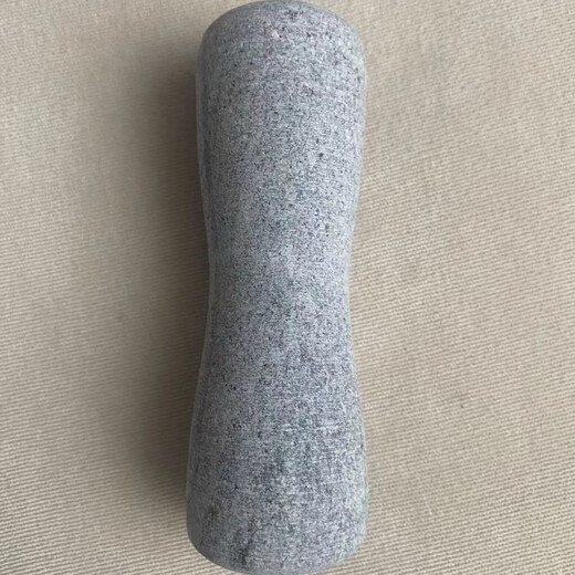 FANCYCHIC household stone mortar, garlic mortar, medicine mortar, natural bluestone garlic masher, garlic press, garlic jar, supplementary food, grinding stone, nest, main picture